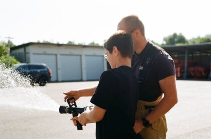 Projekt mit Feuerwehr